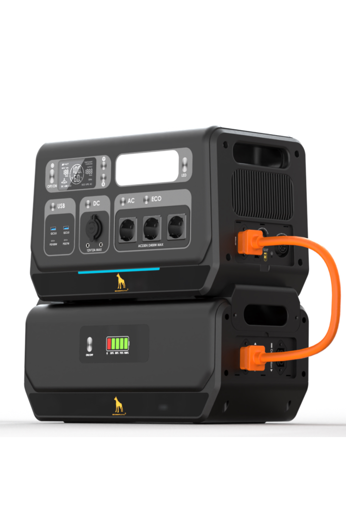 Додаткова акумуляторна батарея Doberman 2000W